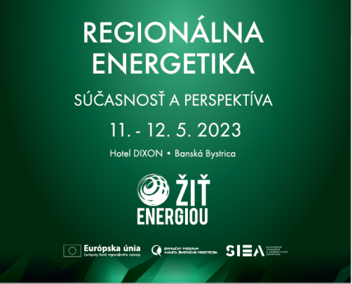 Konferencia Regionálna energetika – súčasnosť a perspektíva